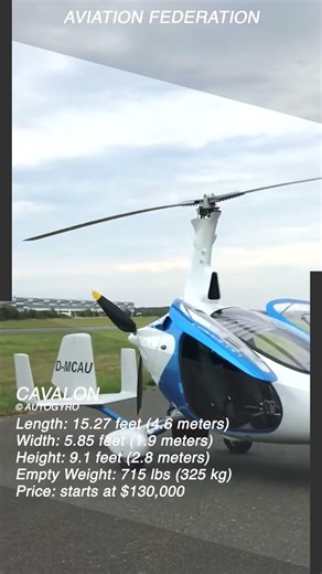 AutoGyro Cavalon | Premium Side-by-Side Enclosed Gyroplane