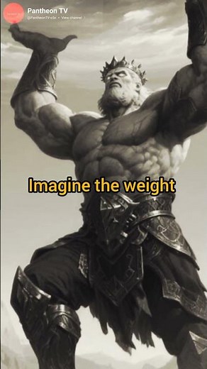 Atlas: The Titan Who Shouldered the Universe #greekmythology