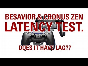 LATENCY TEST | BESAVIOR and CRONUS ZEN | Does it have lag??