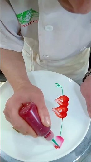 Large Circle Decoration # Oo Jam Plate Decoration Tutorial, Original Master Class