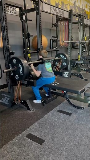 Banded SSB Box Squats for SPEED AND POWER (see caption)