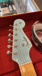 Modern precision meets ‘50s Strat magic—this Daphne Blue hardtail is a pure Custom Shop gem. 💎 This Fender Custom Shop Limited Edition '54 Hardtail Stratocaster blends vintage-inspired design with modern craftsmanship. With a two-piece ash body, one-piece quartersawn maple neck, and Seymour Duncan Antiquity pickups, it delivers clean articulation and sustain with show-stopping looks. Finished in Daphne Blue, this hardtail Strat is a standout for serious players and collectors alike. PURCHASE HE