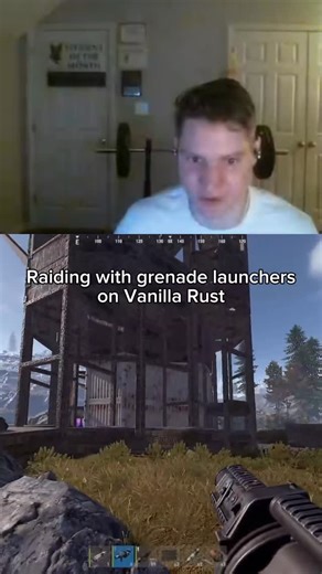 Vincent🧟‍♂️🩶 on Instagram: "Grenade launcher raid in Rust #rust #rustmeme #rustraider #rustmobilegameplay #rustshort"