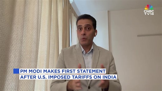 4.4K views · 36 reactions | 'I'll always be friends with Modi… He’s a great Prime Minister' U.S. President Trump praises PM Modi, calling him a 'great Prime Minister' and friend. PM Modi warmly reciprocates, expressing deep appreciation for Trump's sentiments #Trump #PMModi #TrumpTariff #TrumpIndia #USIndia #cnbctv18digital | CNBC-TV18 | Facebook