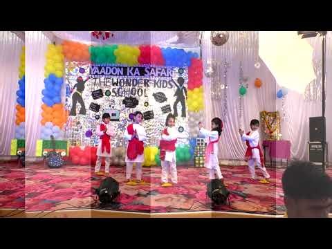 1st program The Wonder kids play school