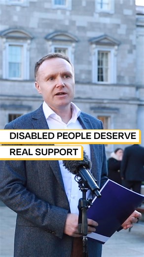 Living with a disability brings extra costs. 1 in 5 disabled people live in persistent poverty. Yet the Government removed supports instead of delivering a cost of disability payment. This is about dignity, respect and real support. A modest, targeted payment would make a meaningful difference. | Social Democrats