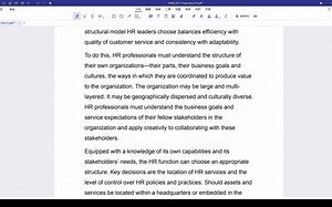 用英语学HR - Structure of the HR Function