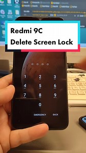 Redmi 9C Delete Screen Lock