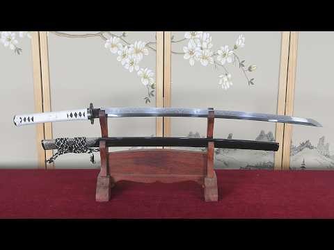 SPEED REVIEW KATANA WHITE NOHI ARTKATANA version française #martialarts #samurai #hood #budo #blade