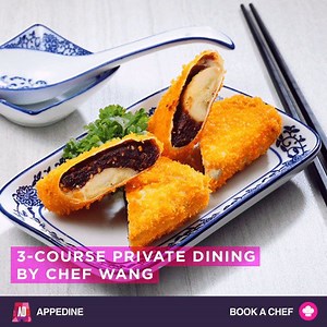 Invite Chef Wang Jiao Long, from Master Wang, into your kitchen and...