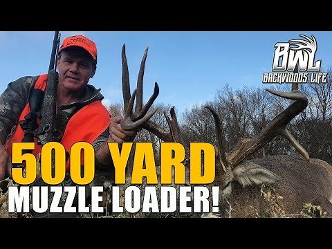 500+ YARD MUZZLELOADER! MCWHORTER RIFLES LONG RANGE