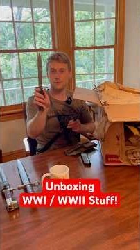 Opening a Box Of WWII Knives And More!