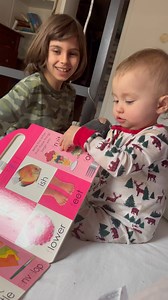 282K views · 10K reactions | Sammy loves to read to his baby sister ❤ | CookingwithSammy | Facebook