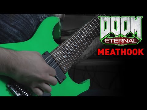 DOOM ETERNAL (OST) - Meathook (Mick Gordon) // 8 String Guitar Cover