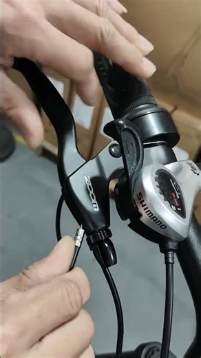 Electric bicycle brake cable repair