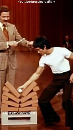 Bruce Lee Shattered 5 Bricks… With an Egg!