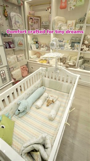Sweet Dreams Start Here 🌙✨ | Premium Cot Bedding for Babies