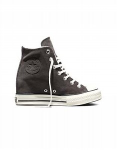 Converse Chuck taylor all star wedge platform cozy suede in mudguard/egret/egret | ASOS