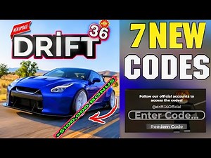[NEW CARS 🏁]⚠️NEW UPDATE🔥CODES- DRIFT 36 ROBLOX CODES- CODES FOR DRIFT 36 2025