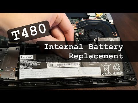 Thinkpad T480 Internal Battery Replacement Guide | Lenovo DIY