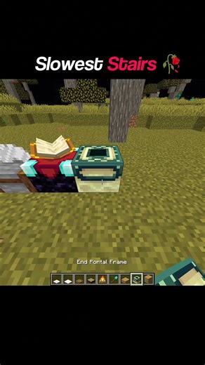 Slowest Stairs | #minecraft #ytshorts #shortsfeed #shorts