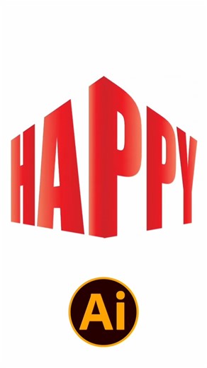 How to Create 3D Perspective Text Effect in Illustrator