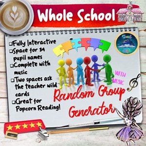 Back to School Random Group Generator