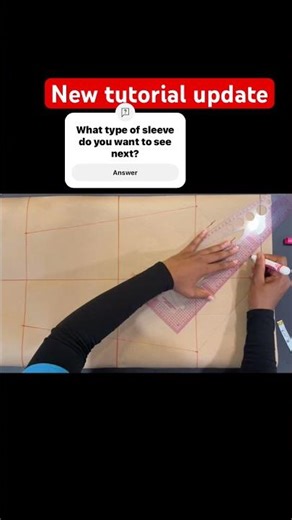 Basic sleeve pattern. Full video on my channel🩶🩶 #sewing #patterndraftingforbeginners #sewingdiy