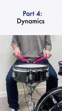 Play along with me 👨‍🏫 Dynamics #drums #drumlessons #drumming #drumeducation
