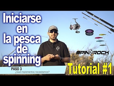 Comenzar a pescar spinning mar SpinRock [Tutorial #1]