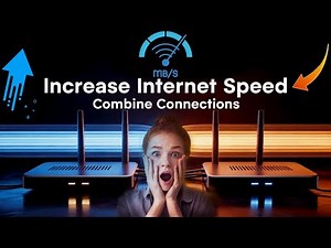 Increase Internet Speed: Combine TwoConnections on One PC (No Router Needed) 🚀