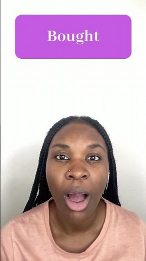 "Bought" Pronunciation: How To Say "Bought" In English #learnenglish #teachercody #speakenglish #job