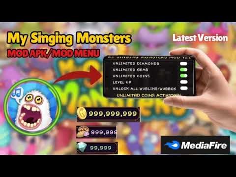 My Singing Monsters MOD APK MOD MENU | Easy Download + Unlimited Resources 🎶😋