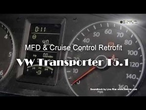 vw transporter t5 1 mfd and cruise control retrofit