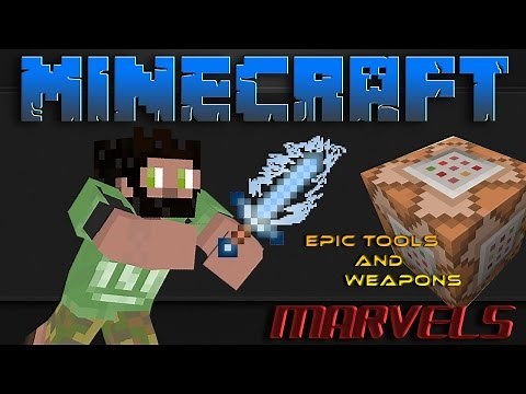 Minecraft Marvels | Command Block | Epic Tools and Weapons