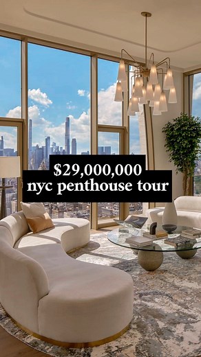 🌺 Osha Waiters 🌺 on Instagram: "tour of a $29M nyc penthouse 😳 // worth it? (missing a few rooms to save time)"