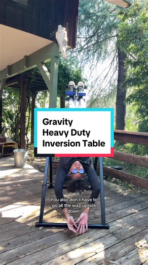 Back pain from sitting all day. This inversion chair helps decompress the spine, stretch tight muscles, and relieve lower back pressure at home. #inversionchair #backpainrelief #spinaldecompression #homefitnessgear #TikTokShopSpringGlowUp