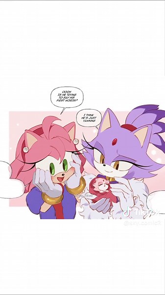 Sonic Comic Dub: Hedgehog Huddle & Baby Ansel