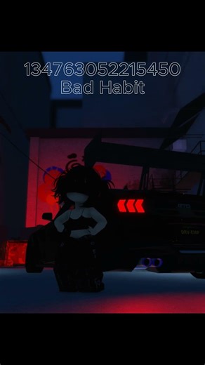 Roblox Music IDs Codes 🎵BAD HABIT❤️ #shorts