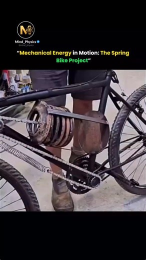 physics's man | Ever wondered if you could power a bike without fuel, batteries, or even pedaling? In this video, we explore the design and mechanics of a... | Instagram