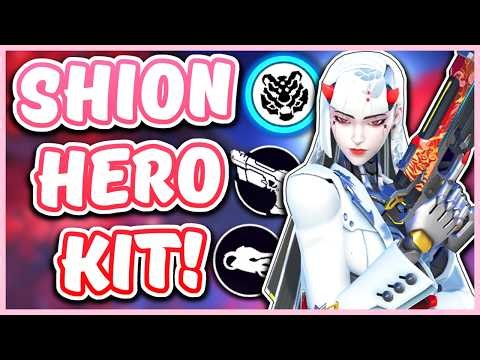 New Overwatch Hero SHION GAMEPLAY And Abilities