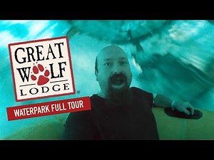 GREAT WOLF LODGE INDOOR WATERPARK in Grapevine, Texas - FULL TOUR