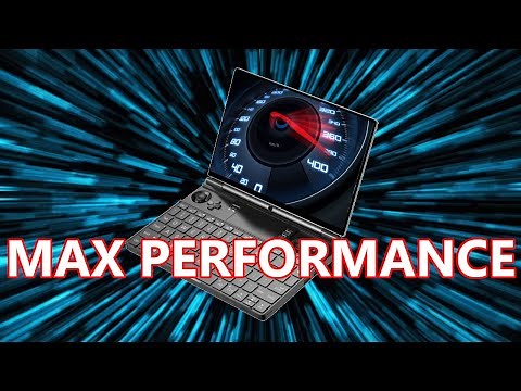 GPD Win Max 2 - AMD 6800U How-To Overclock Or Static Clock The GPU FOR MAXIMUM PERFORMANCE
