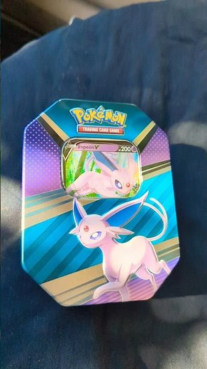 Espeon V Eevee Heroes tin (2022) Pokemon Trading Card Game (TCG)