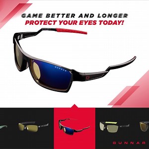 Digital eyestrain can hold us back from performing our best while gaming. GUNNAR is here to help. ✅ GUNNAR blue light glasses enhance focus, prevent dry eyes, reduce glare, and filter out harmful blue light. 😎 See results in 30 days or your money back, GUARANTEED! 🔥 Get your pair today! | GUNNAR Optiks