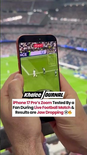 iPhone 17 Pro Zoom Test at Football Game | Unbelievable Clarity!