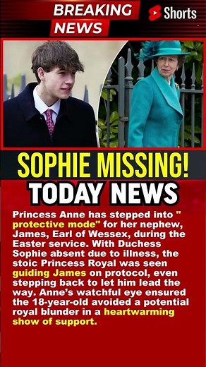 BREAKING: The Moment Princess Anne Saved James from a Major Royal Blunder