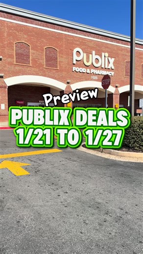 🚨 PUBLIX PREVIEW IS HERE! 🚨 🛒 Deals valid 1/21–1/27 If you shop at Publix, this is a week you do NOT want to skip 👀👇 🔥 TONS of BOGO deals 💰 Perfect week to stock up & save 📱 Digital coupons = even lower prices 🛍️ Great for meal prep pantry restock ✨ This is a planning post — preview now, shop smart later! 💬 Comment “PUBLIX” if you want the full breakdown 👯‍♀️ Tag your Publix shopping buddy ❤️ Save this post so you don’t forget 📌 Reminder: Some stores start Wednesday, some Thursday — 