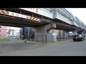 [4K][Walking] Sapporo Municipal Subway Namboku Line Shelter - Hiragishi 3-jo 11-chome to Minami-Hira
