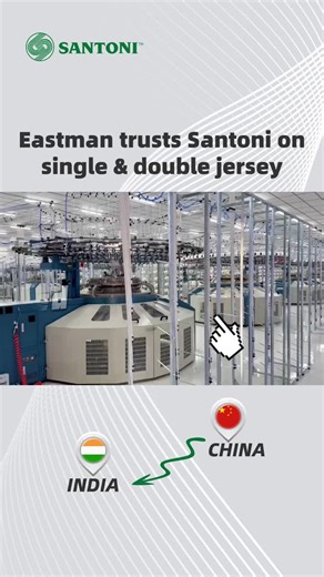 #collaboration #india #santoni #jingmei #terrot #pilotelli #santonilargediameter #santoniseamless #santonishanghai #singlejersey #doublejersey #eastman | Santoni (Shanghai) Knitting Machinery Co.,Ltd.
